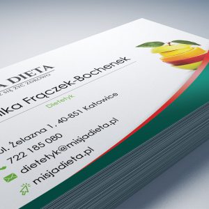 Wizytówka – Dietetyk Misja Dieta